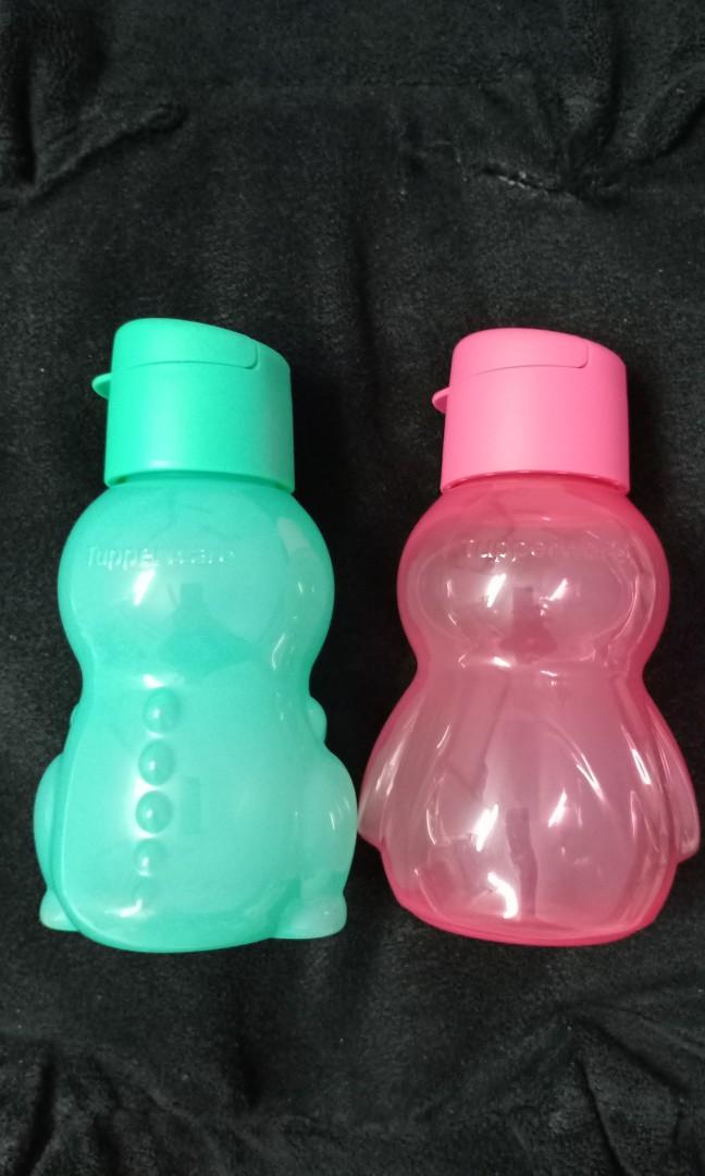 AUTHENTIC Tupperware kids Dino penguin eco bottle LIMITED