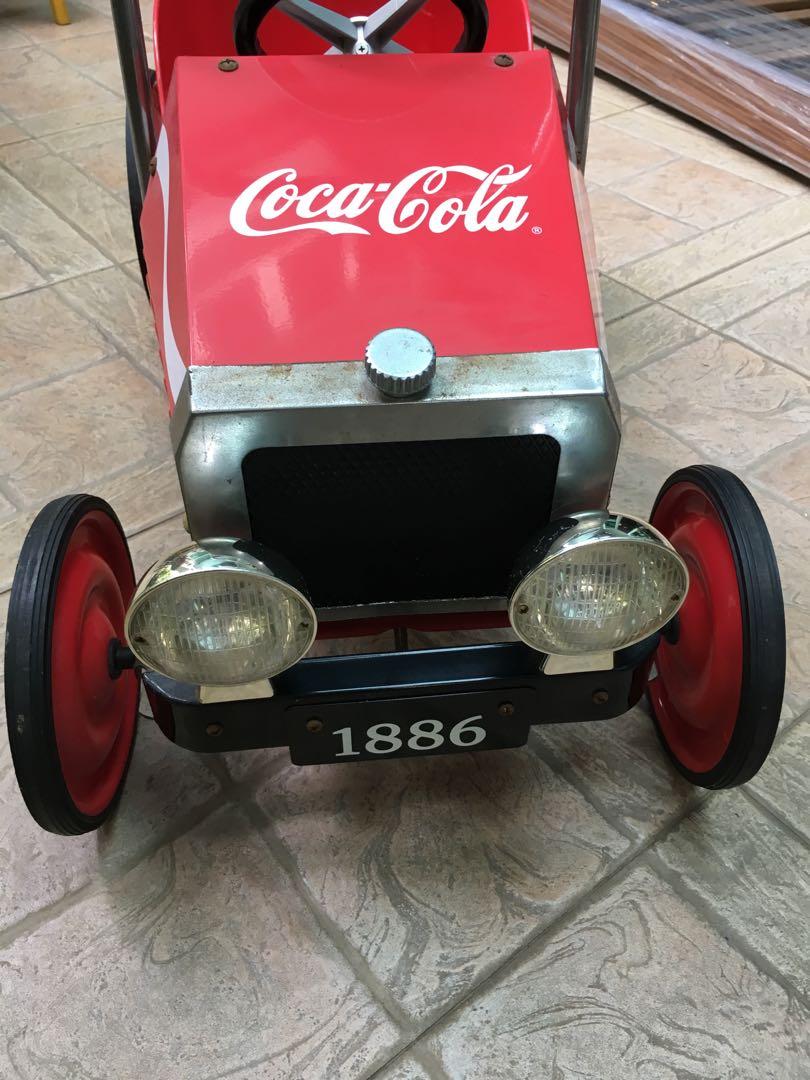 Vintage coke pedal car, Hobbies & Toys, Memorabilia & Collectibles