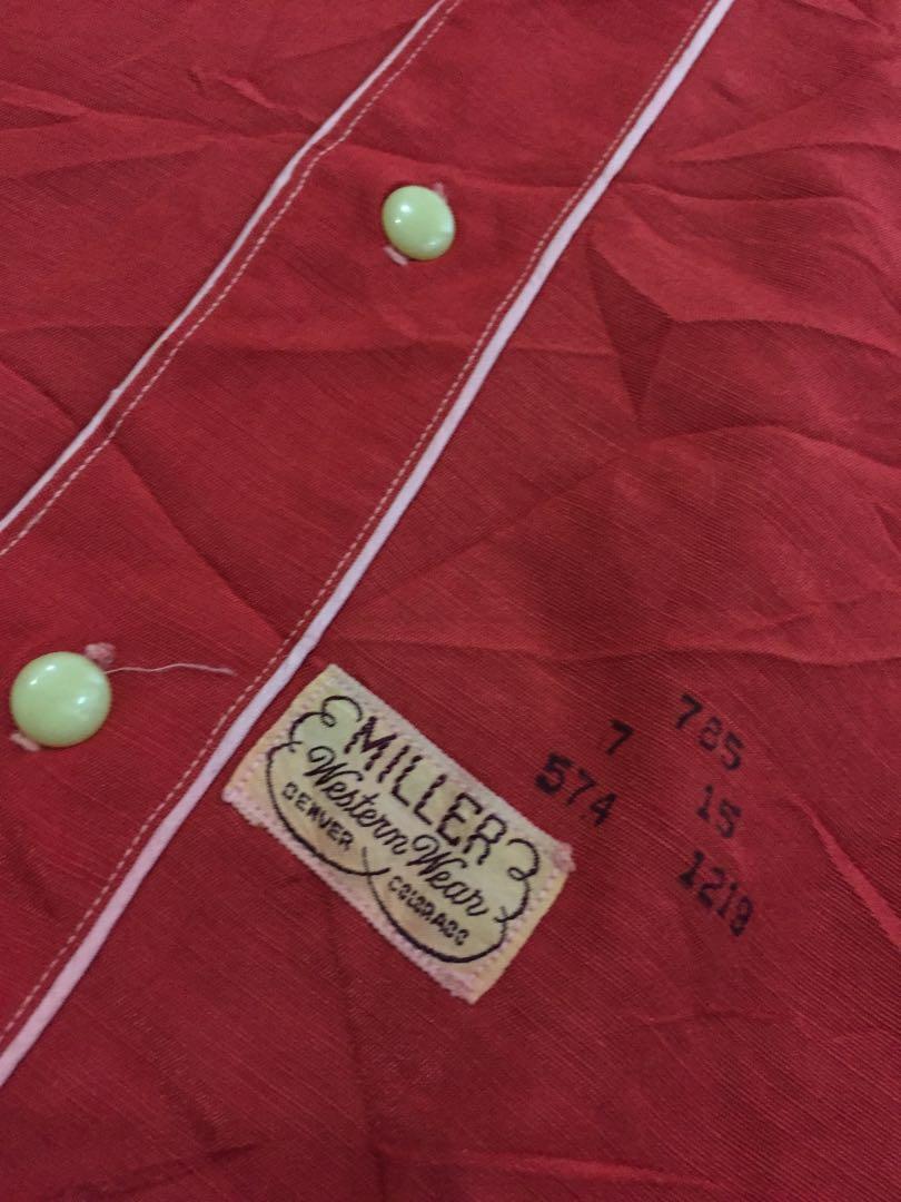Miller western 2024 wear vintage