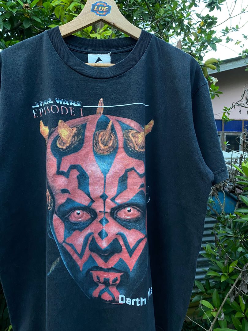 Vintage Star Wars Episode 1 Darth Maul The Phantom Menace T