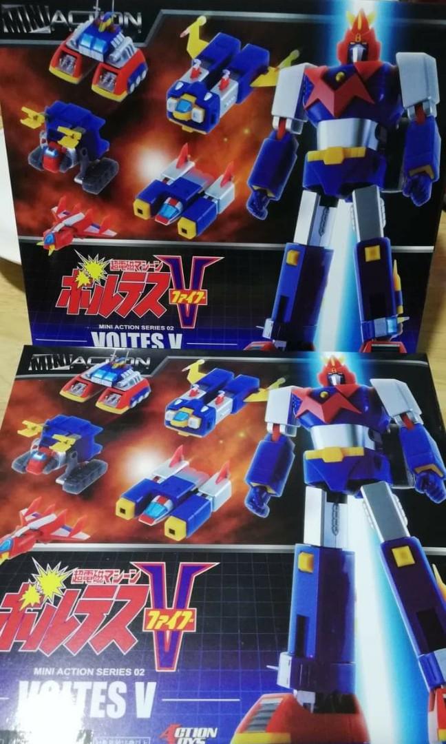 Voltes v mini action series on sale