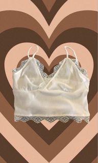 White Crop Tank