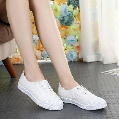 White canvas shoes new arrivals ladies