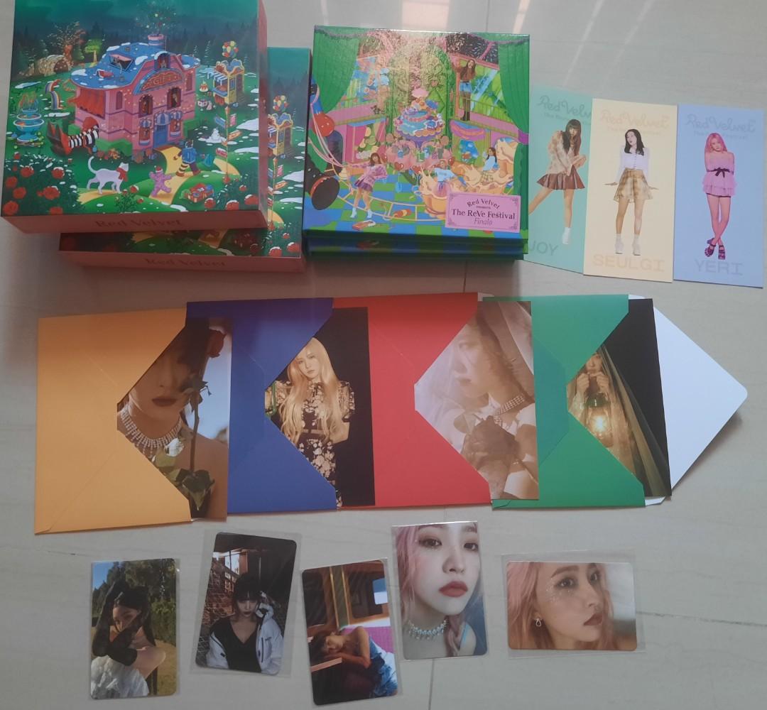 Seulgi Red Velvet Psycho Scrapbook Finale Official Photocard