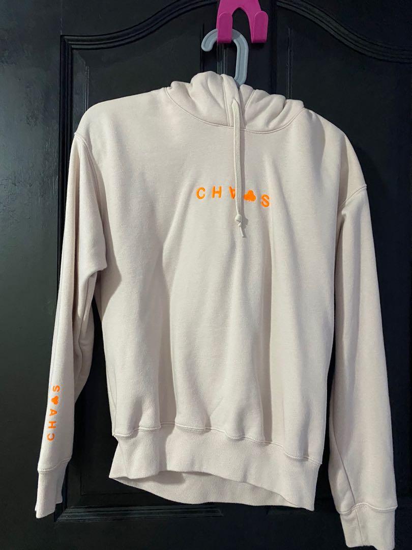 XLARGE Uniqlo x CHAOS Comme Des Garcons Play Long Sleeve Tops and pullover Hoodie