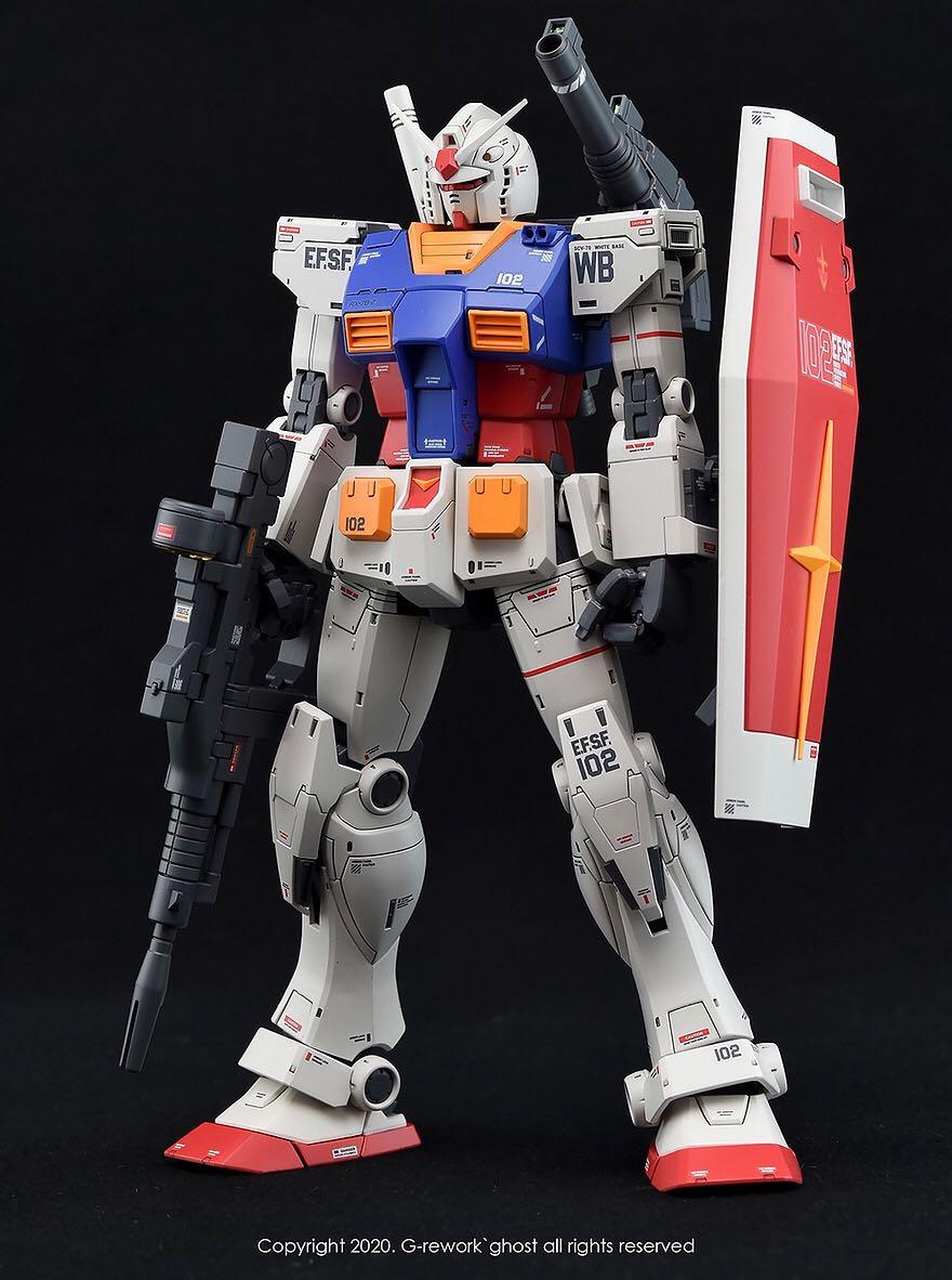 [Yan] MG RX-78 2 GTO 78 Gundam Waterslide Decal 1/100 Ghost Custom ...