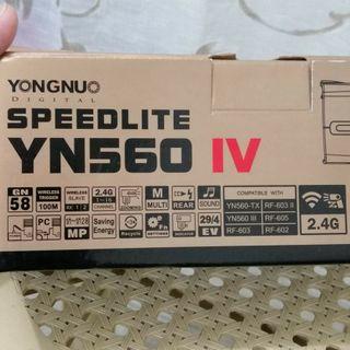 YONGNUO SPEEDLITE YN560 IV