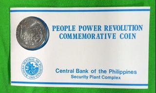 10 Piso People Power Commemorative Coin