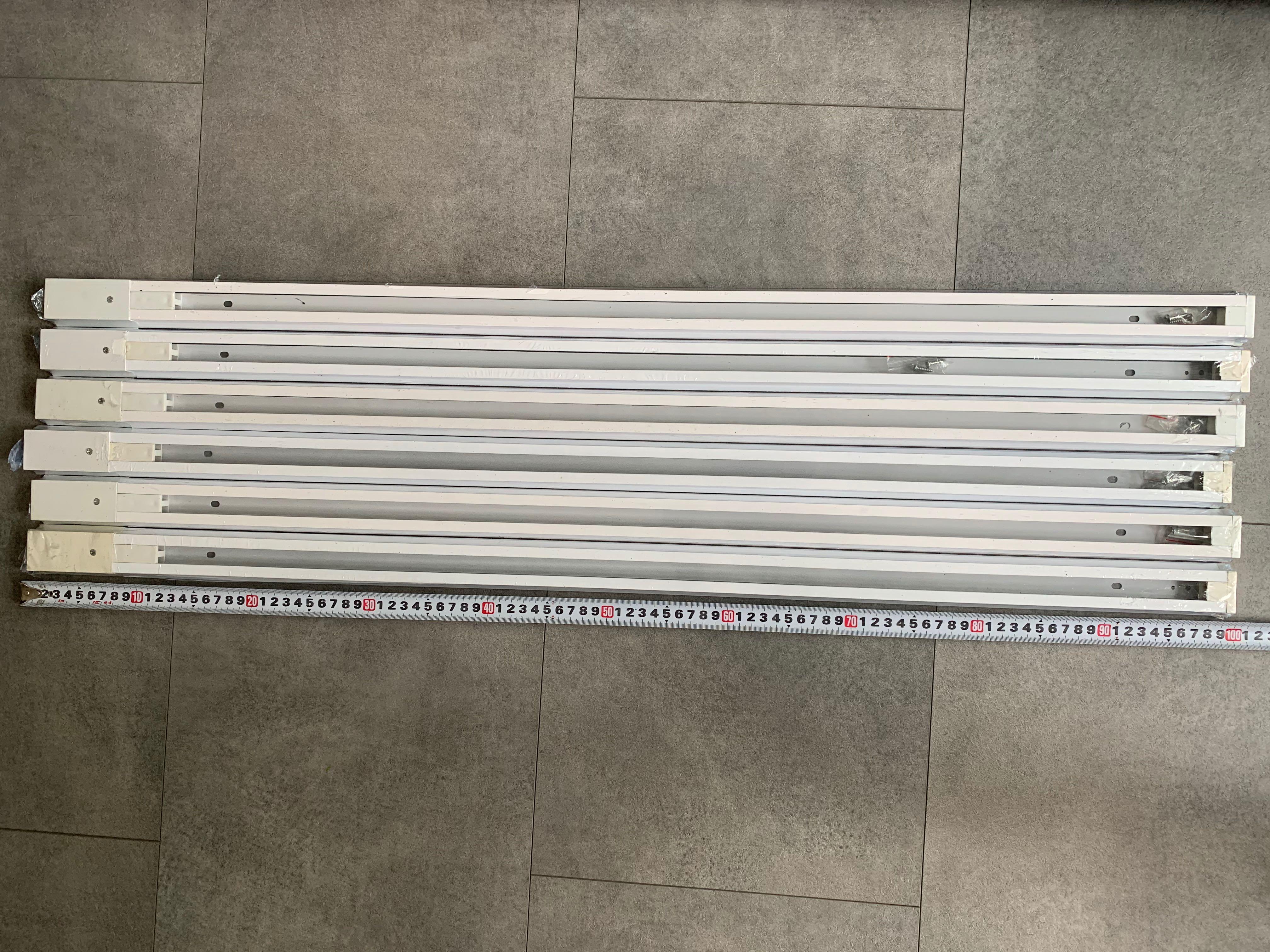 6 X 1m Track And 10 X 0 5m Track For Track Lights Furniture Home Living Lighting Fans Lighting On Carousell
