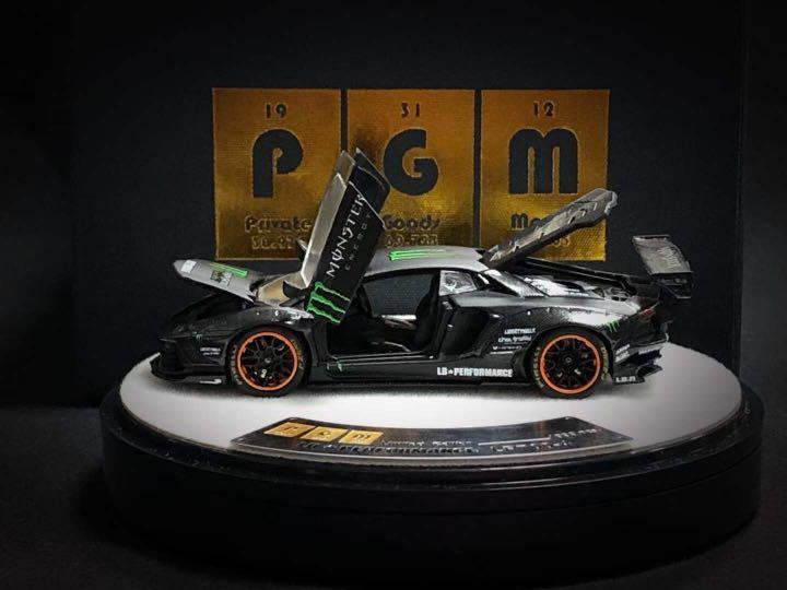Lamborghini Aventador 1/64 PGM 999台限定 Lamborghini Aventador 1/64 PGM 999台限定（☆日本の職人技