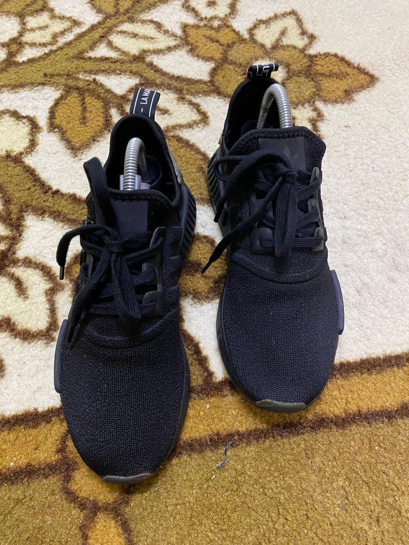 Nmd molded cheap stripes black