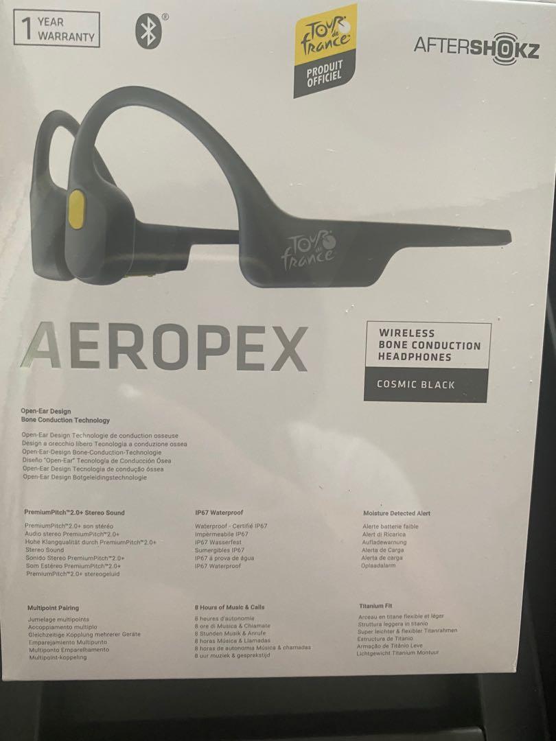 Aftershokz Aeropex AS800 - Cosmic Black HF 耳機, 音響器材, 頭戴式
