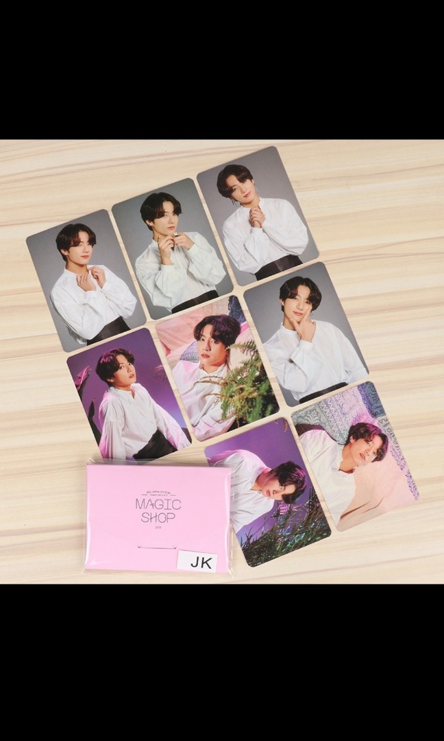 1 SET$6. BTS JUNGKOOK JK MAGIC SHOP PHOTOCARD PC, Hobbies & Toys