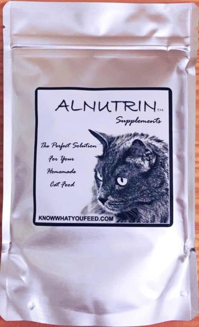Alnutrin with EggShell Calcium Raw cat food premix Pet Supplies