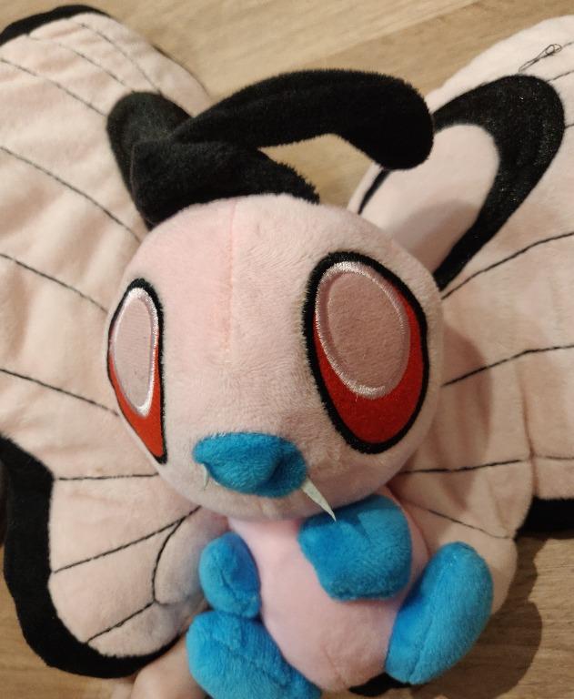 Pink butterfree plush hot sale