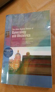 THE JOHN's Jopkins Manual of GYNECOLOGY AND OBSTETRICS international edition or swap to defective epson L210 printer