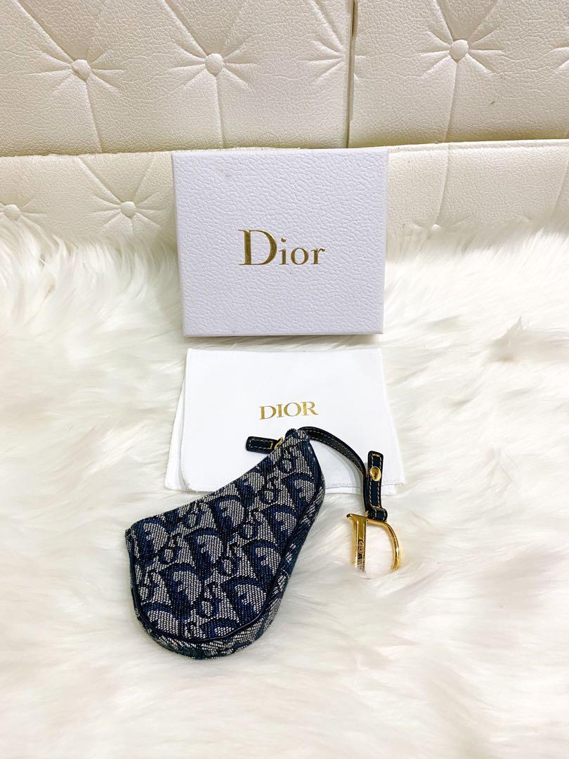 Dior coin best sale pouch
