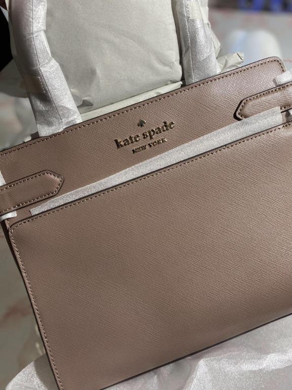 Unboxing KATE SPADE MEDIUM STACI Satchel and Wallet Set in Dusk Cityscape!  