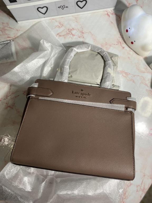 Unboxing KATE SPADE MEDIUM STACI Satchel and Wallet Set in Dusk Cityscape!  