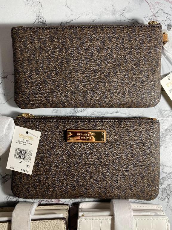 Michael kors medium wristlet sale