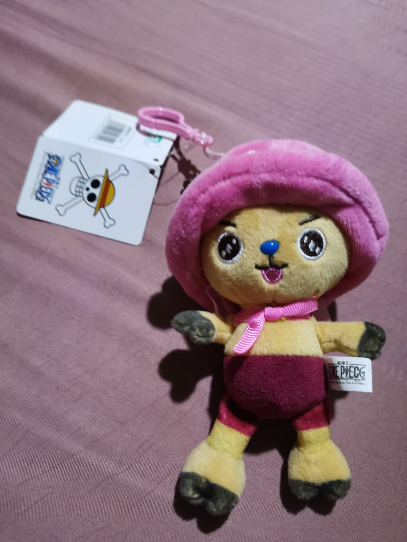 Authentic one piece chopper plush keychain, Hobbies & Toys, Toys