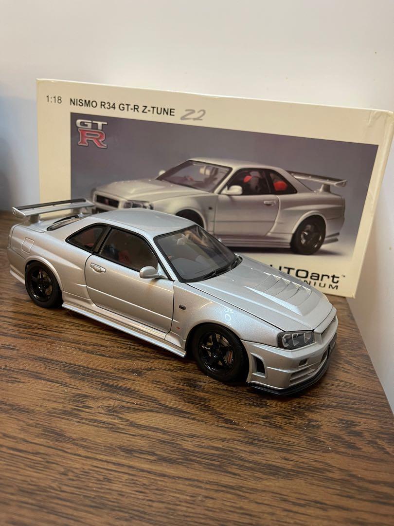 Autoart 1/18 Nissan Skyline R34 GTR Nismo R34 GT-R Z-tune, 興趣及