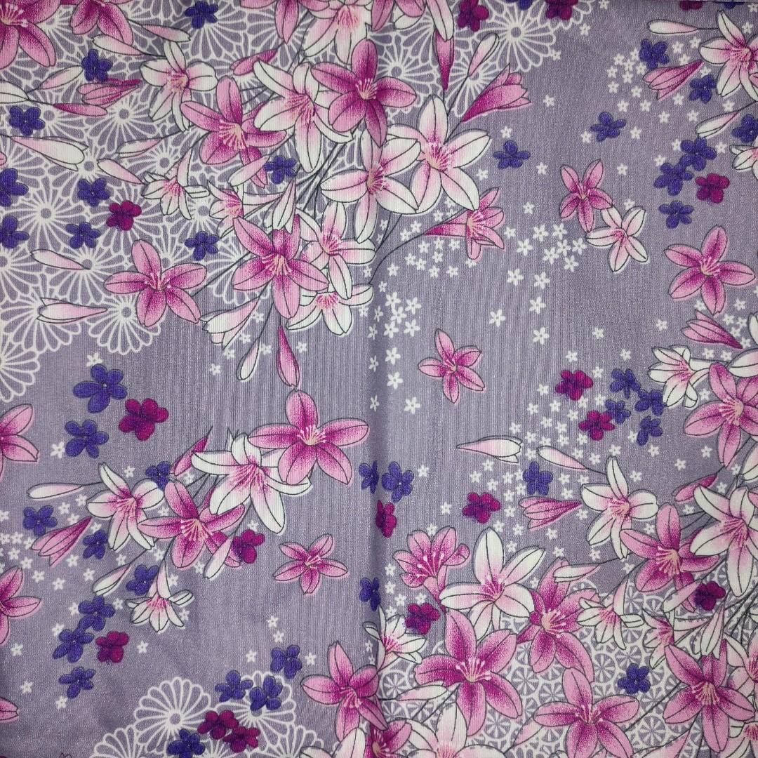 Kain Batik Corak Bunga Pink Gray Stock 0 Stay Tune For More Restock Helpme Buyfromme Women S Fashion Clothes Dresses On Carousell