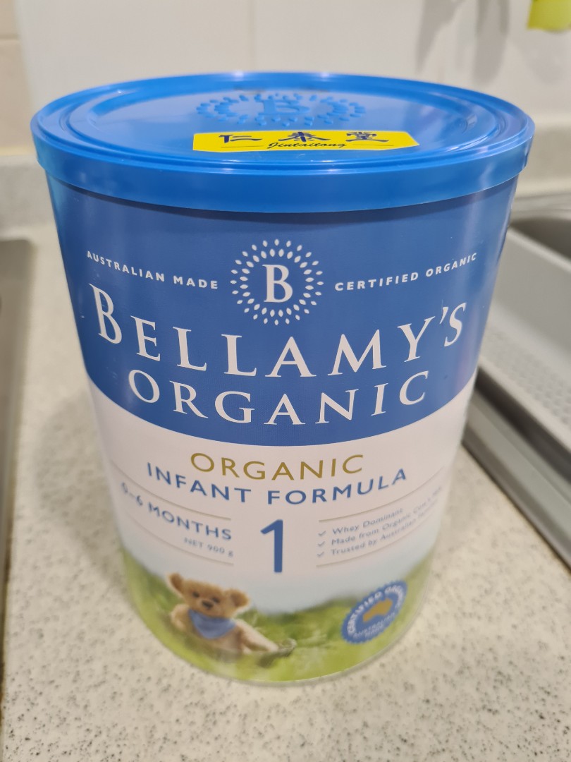 Bellamy infant formula stage 1 (opened), Babies & Kids, Nursing