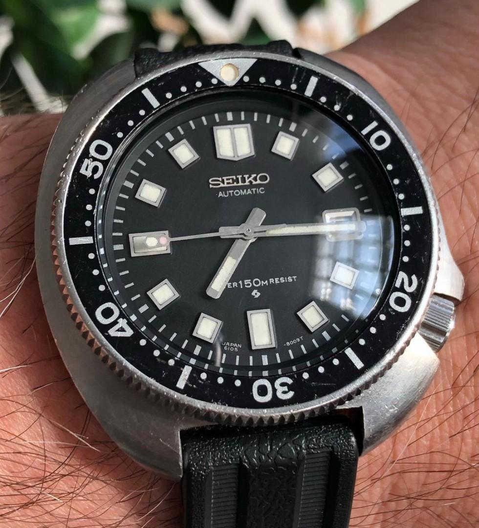 BNIB] Seiko Captain Willard Turtle Black Automatic Dive Watch SPB151J1,  Men's Fashion, Watches & Accessories, Watches on Carousell