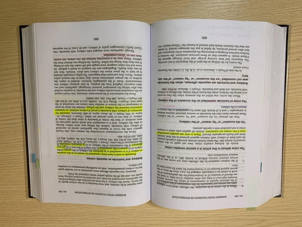 Book 2 The Revised Penal Code by Luis B. Reyes, Hobbies & Toys, Books ...