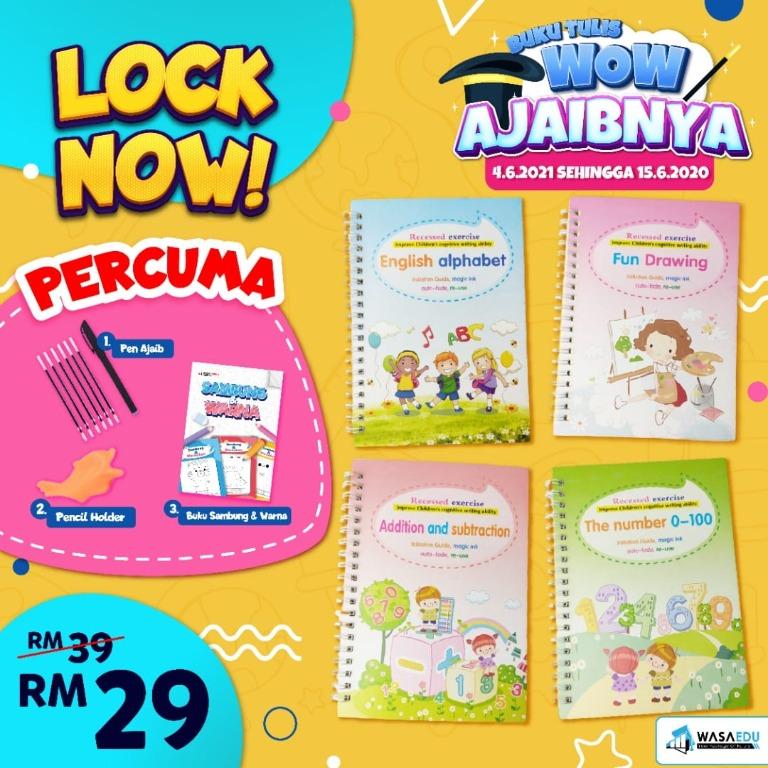 Buku Tulis Wow Ajaibnya Books Stationery Books On Carousell