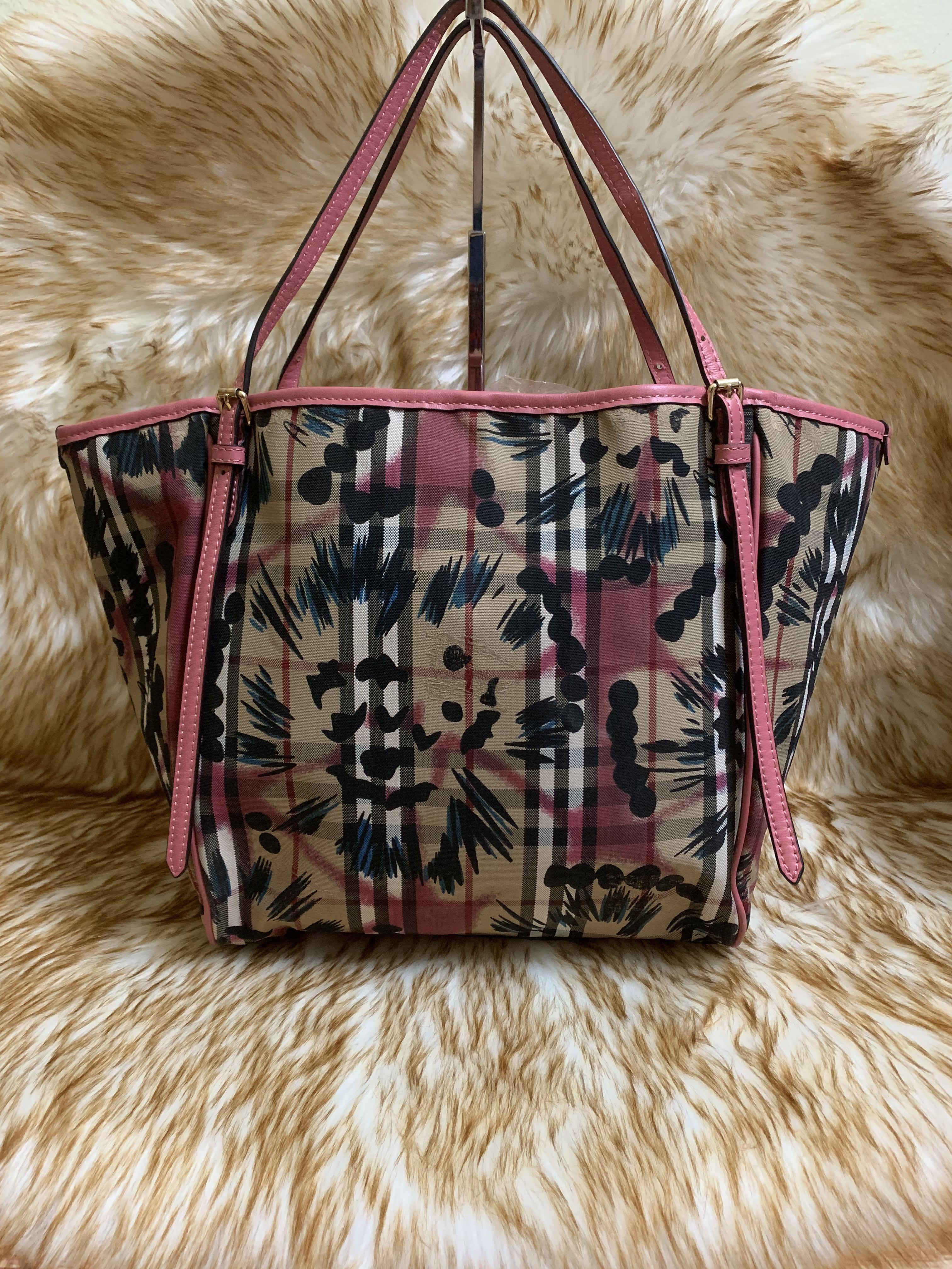 Burberry floral sale bag