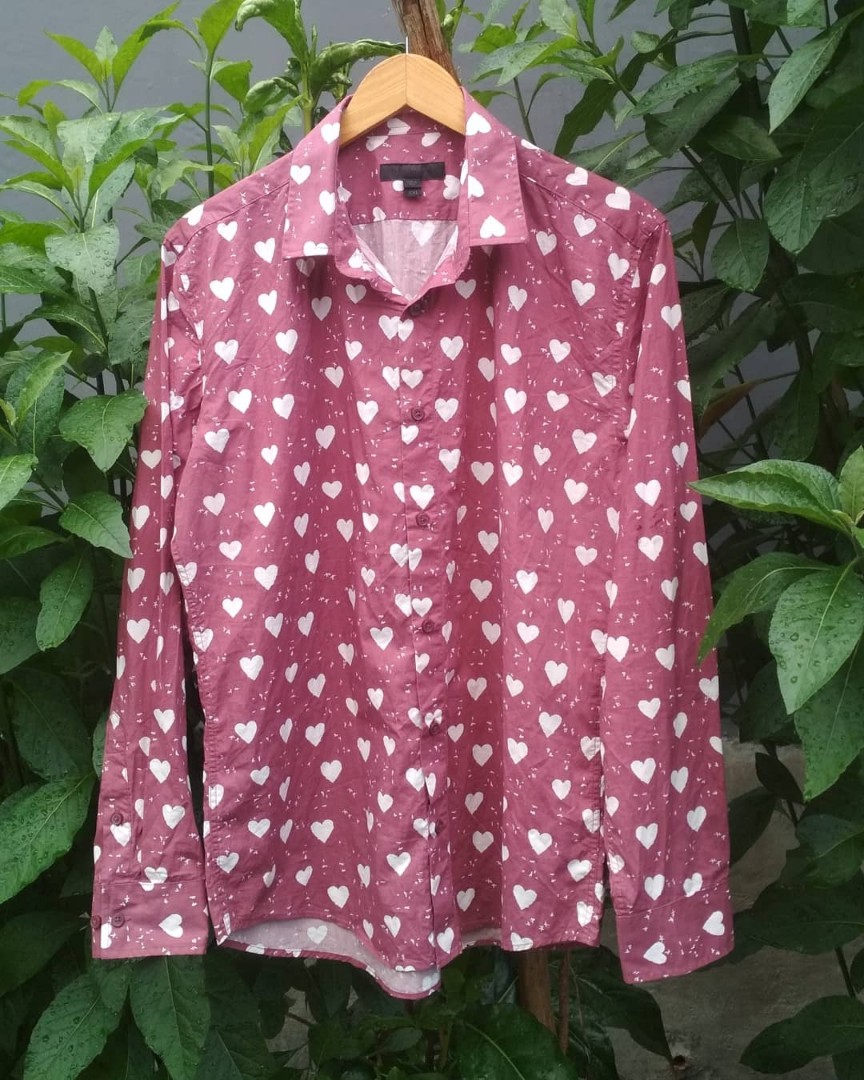 Burberry prorsum top heart shirt