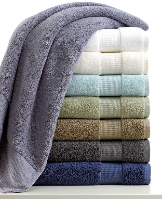 Calvin Klein bath towels for sale, Furniture & Home Living, Bedding & Towels  on Carousell