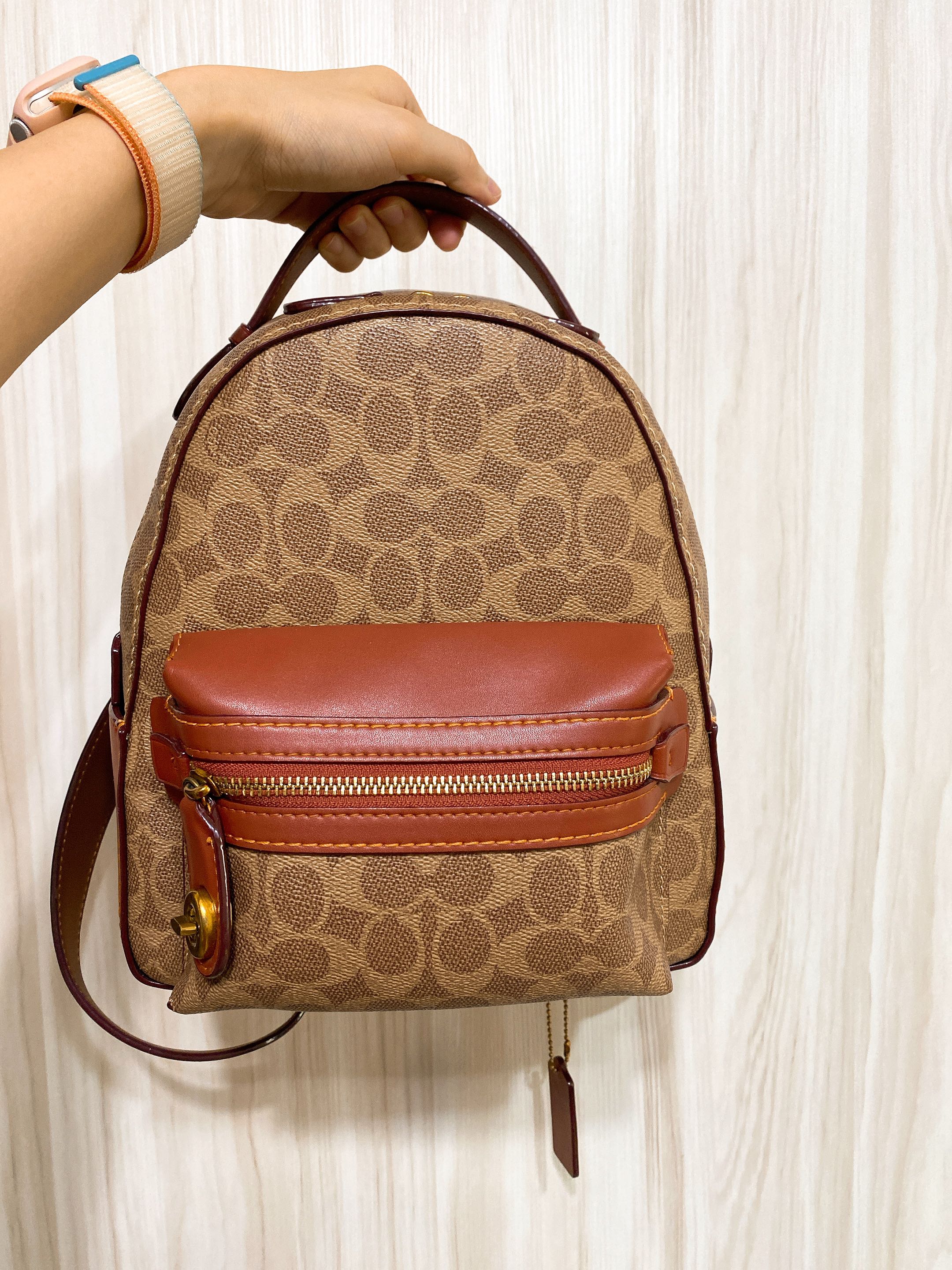 hot tuna print backpack