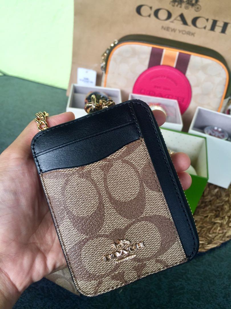 coach coin case