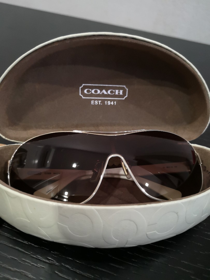 coach shield sunglasses