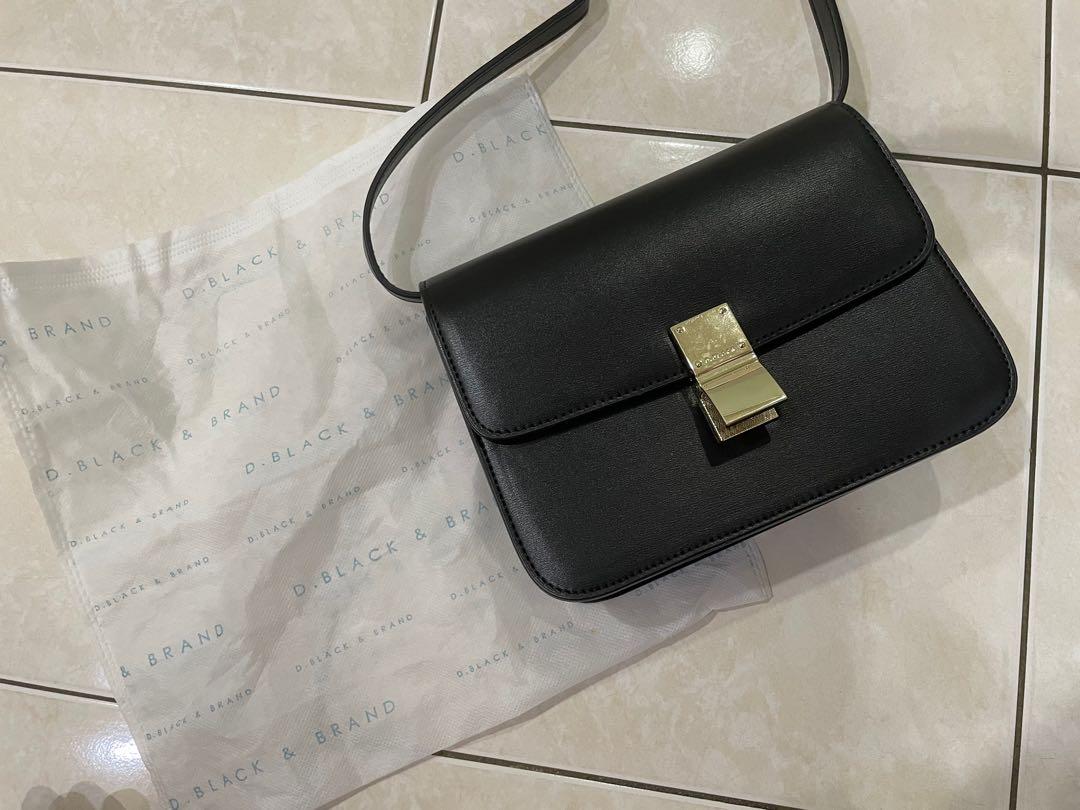 D Black Sling Bag Black Luxury Bags Wallets On Carousell