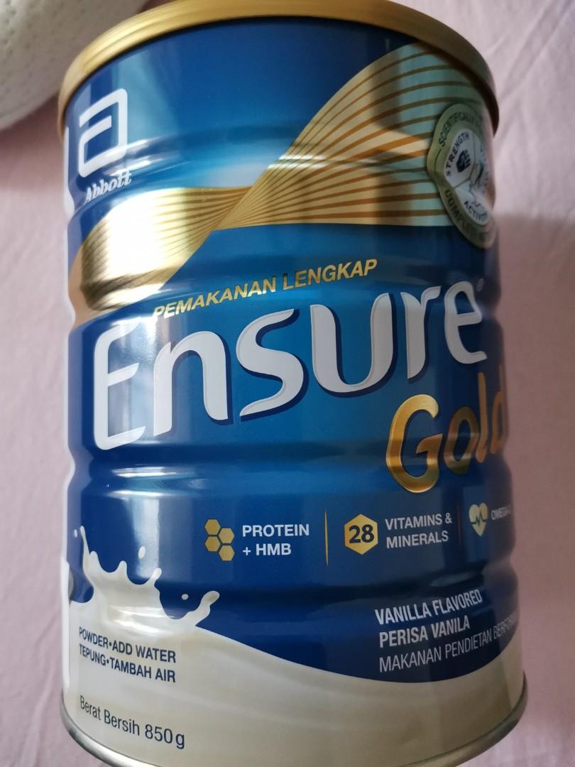 Ensure Gold 850g Vanilla Food Drinks Food Drinks Others On Carousell