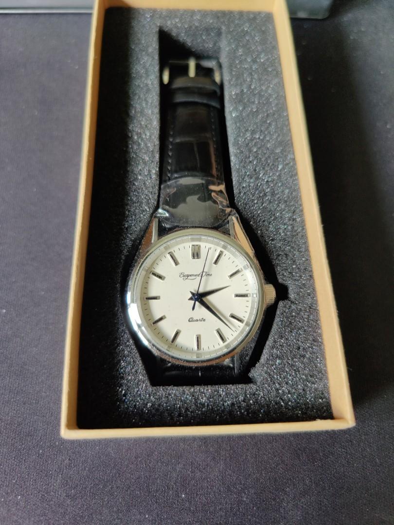 Escapement time quartz watch grand seiko homage, Men's Fashion, Watches &  Accessories, Watches on Carousell