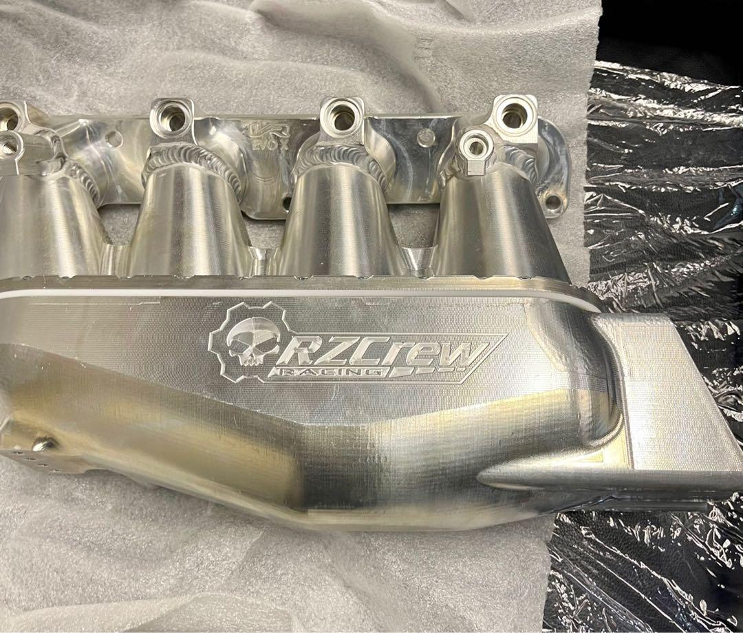 EVO X Rzcrew Racing Billet Airstream Intake Manifold, Car Accessories