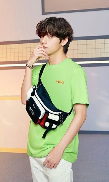Taehyung new arrivals x fila