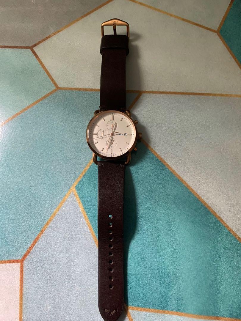 Fossil 手錶42MM FS5476, 名牌, 手錶- Carousell