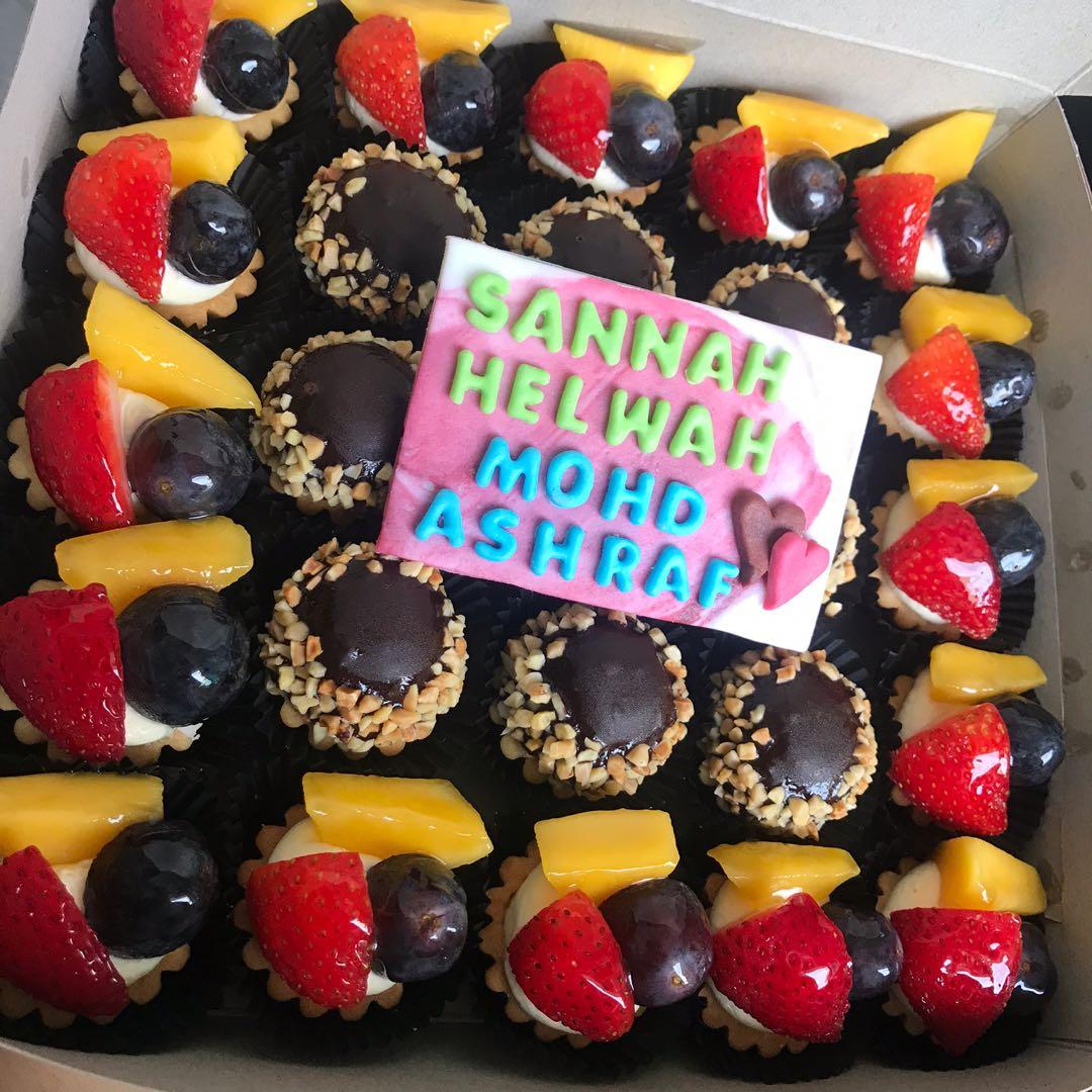 Fruit Tart And Magnum Cheese Tart Food Drinks Homemade Bakes On Carousell