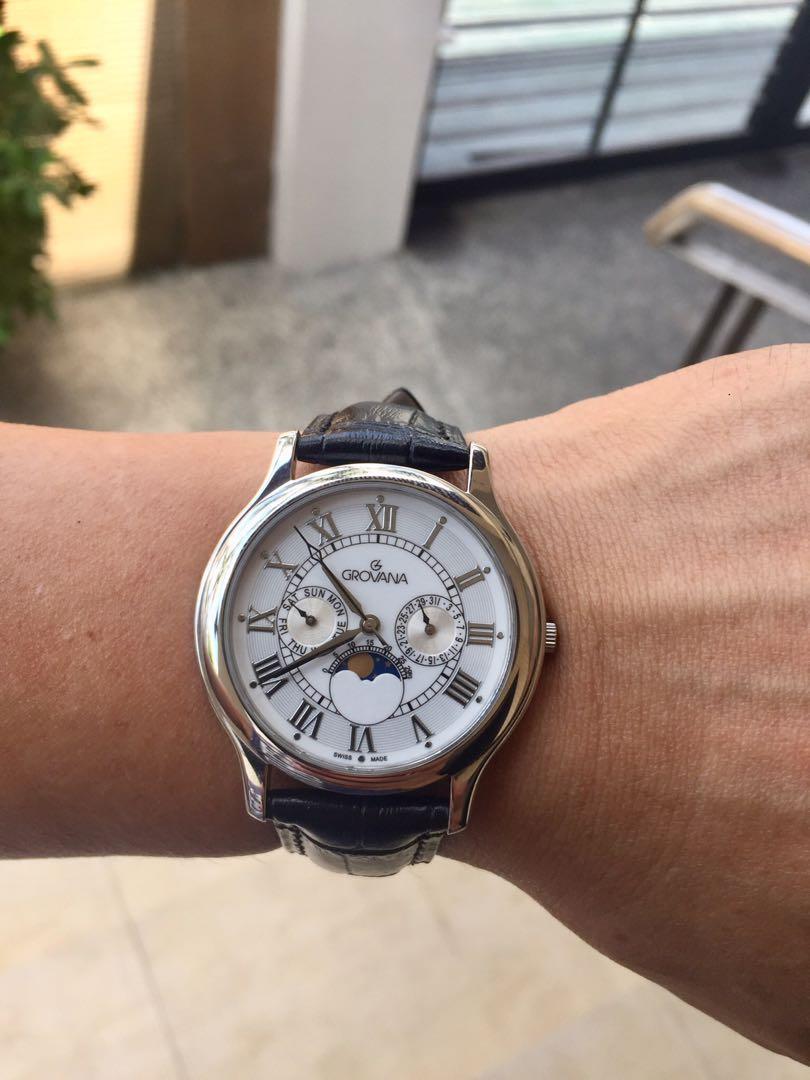 grovana moonphase watch