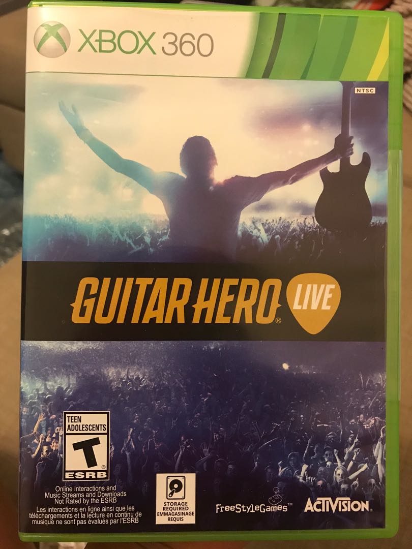 Guitar hero live xbox 360 deals