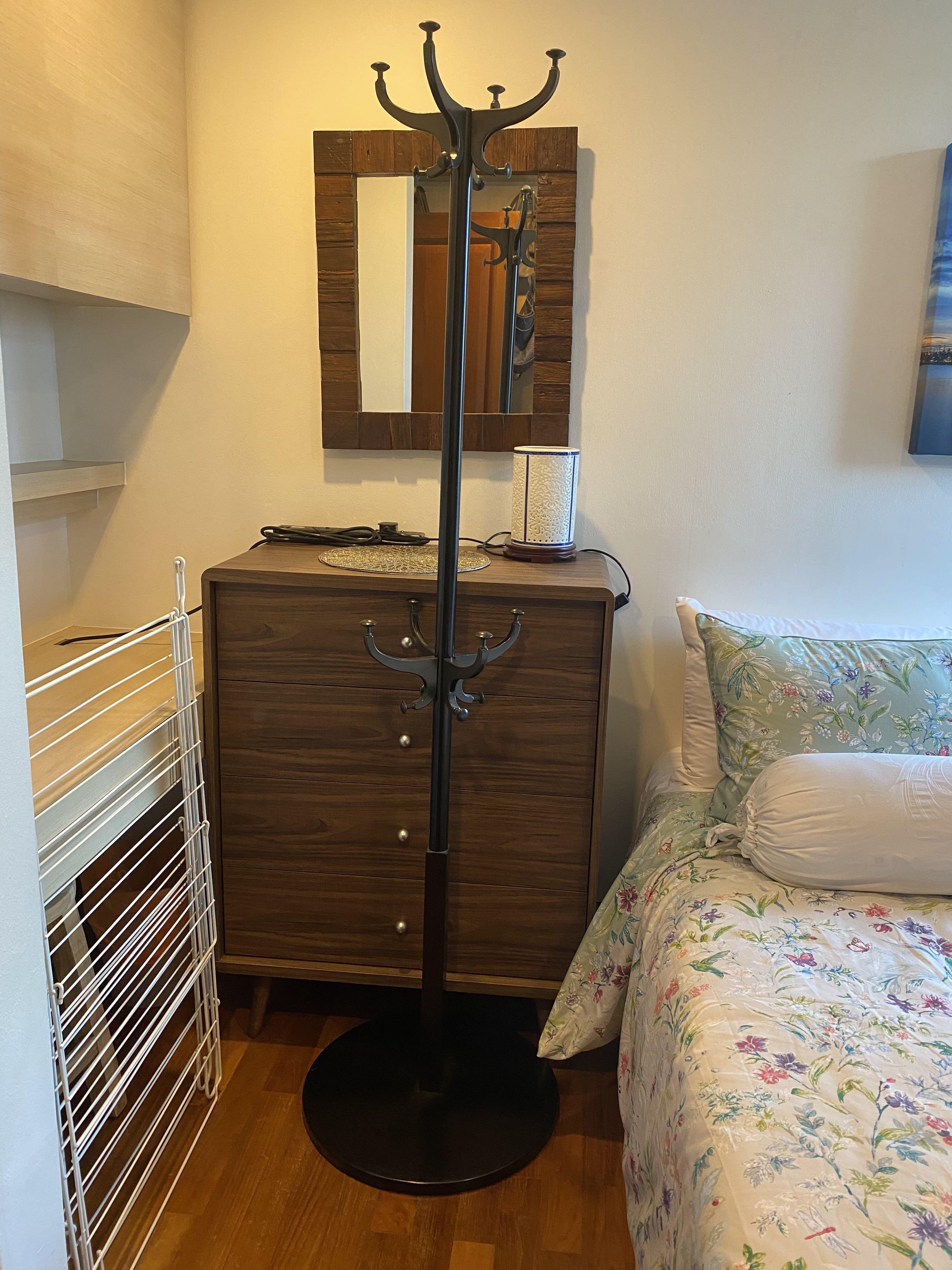Hemnes hat coat stand black
