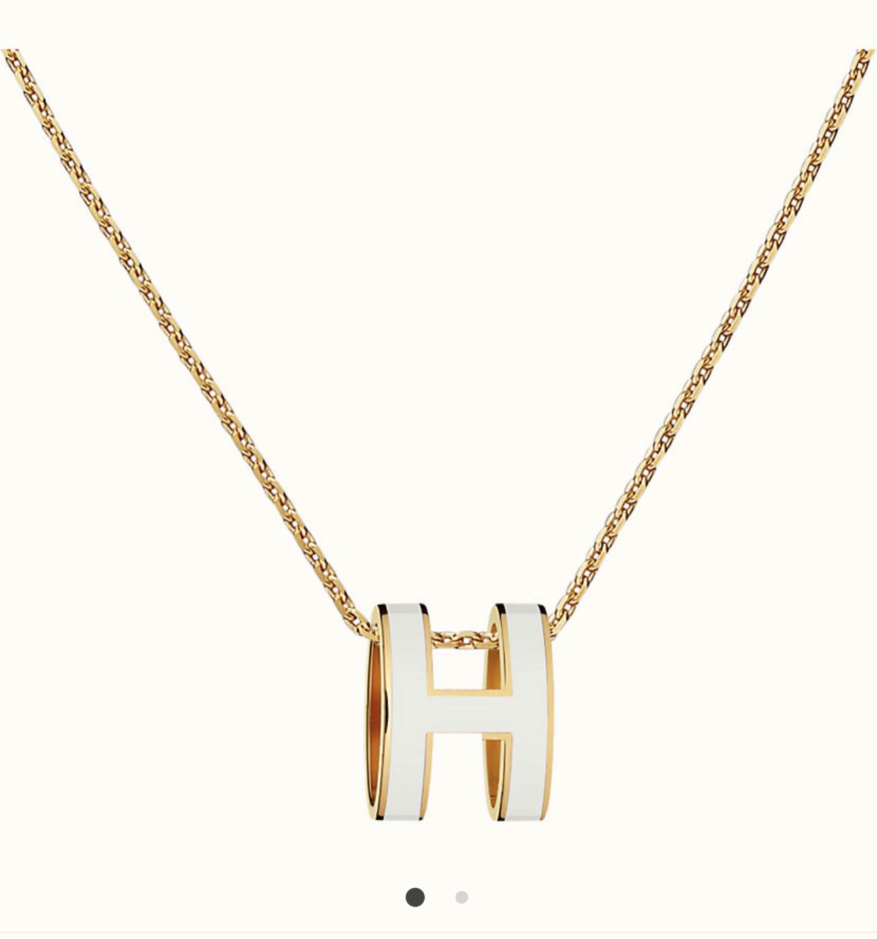 Hermes Pop H Necklace Carousell