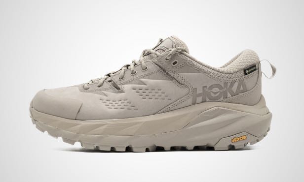 hoka kaha low beige