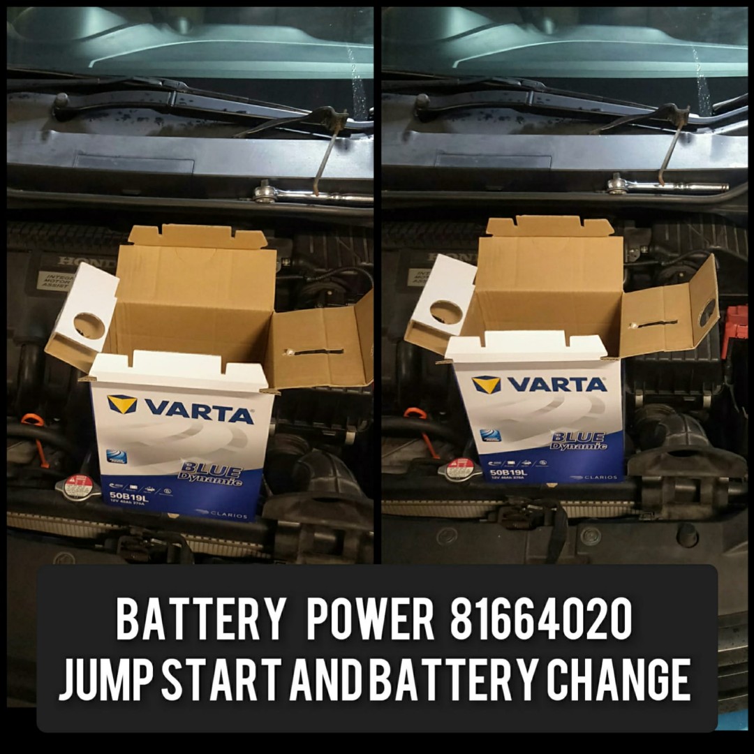 Honda car battery, jump start, not amaron, Car Accessories, Accessories